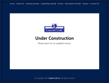 Tablet Screenshot of cef.capitallink.com