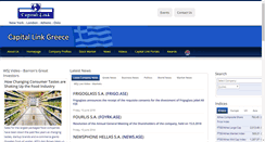 Desktop Screenshot of greece.capitallink.com